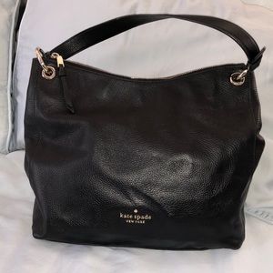 kate spade kat leather shoulder bag - like new, perfect condition!